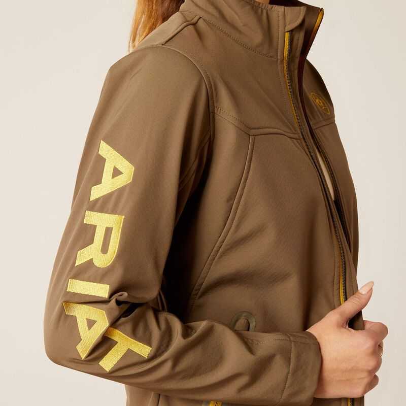 Ariat New Team Softshell Jacket Canteen | 940EYXLAP