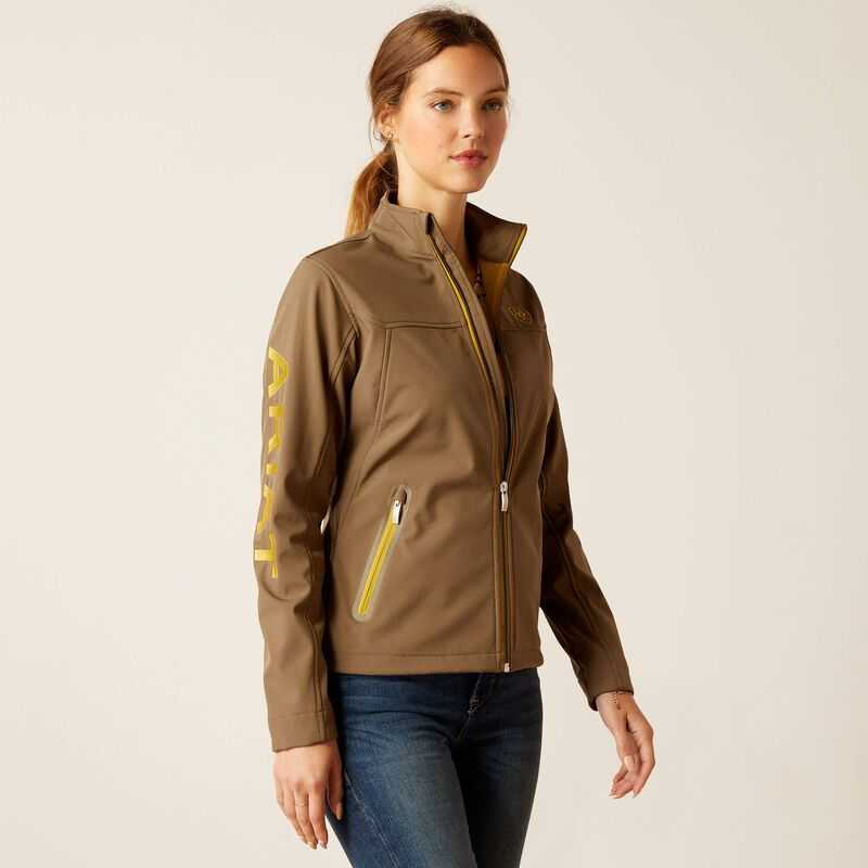 Ariat New Team Softshell Jacket Canteen | 940EYXLAP