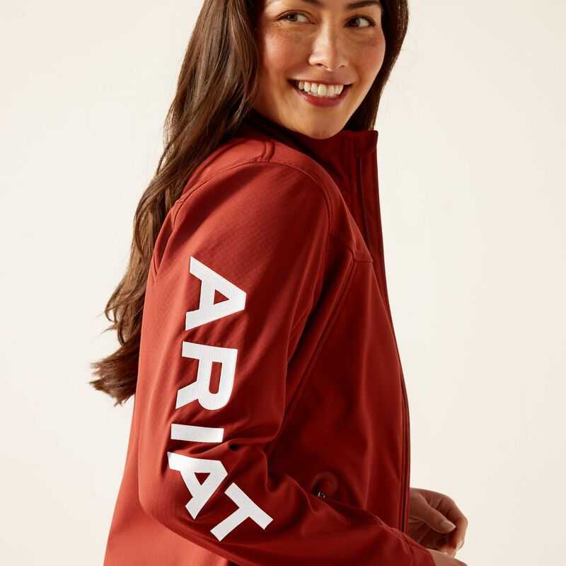 Ariat New Team Softshell Jacket Dark Red | 534SPLUJA