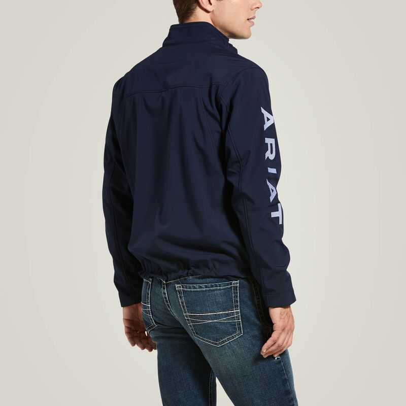 Ariat New Team Softshell Jacket Navy | 450OSBGUY