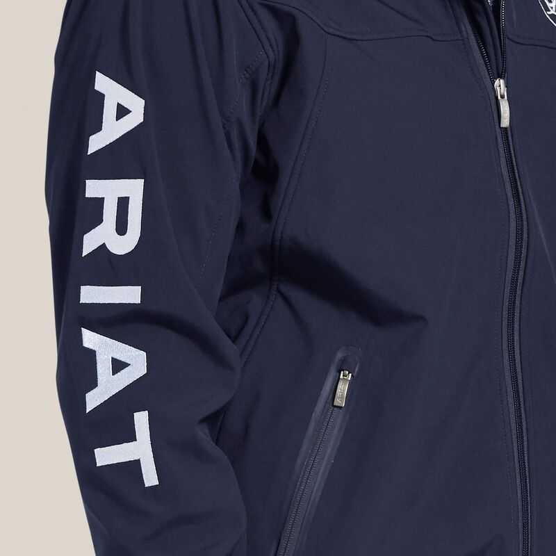 Ariat New Team Softshell Jacket Navy | 450OSBGUY