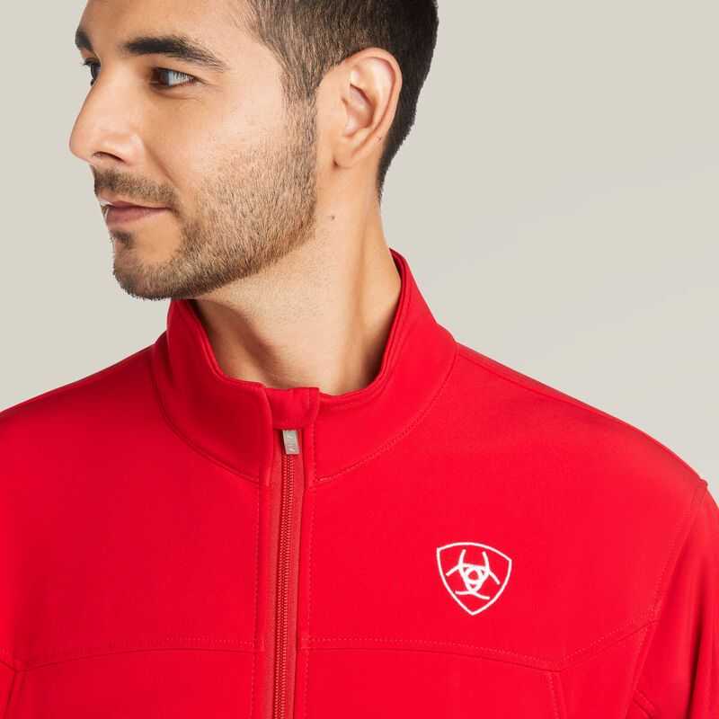 Ariat New Team Softshell MEXICO Jacket Red | 146CJMZAO