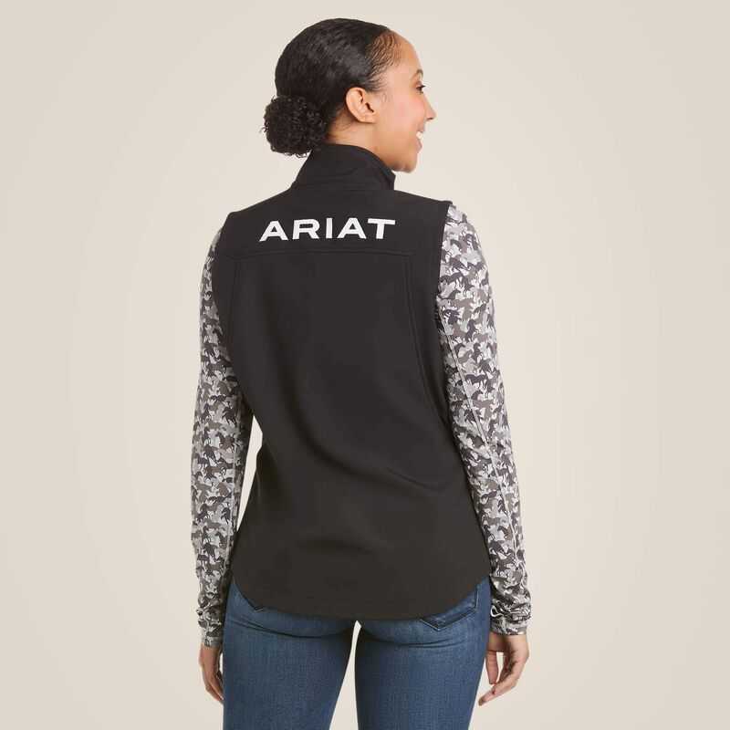 Ariat New Team Softshell Vest Black | 324YDRGKS