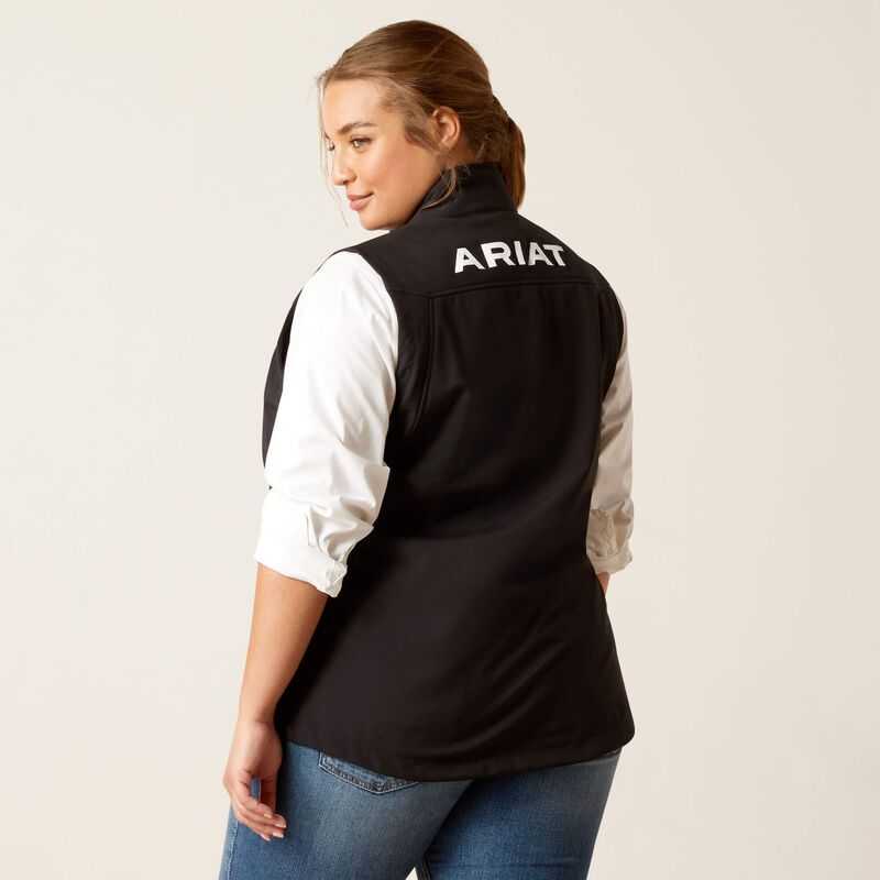 Ariat New Team Softshell Vest Black | 324YDRGKS