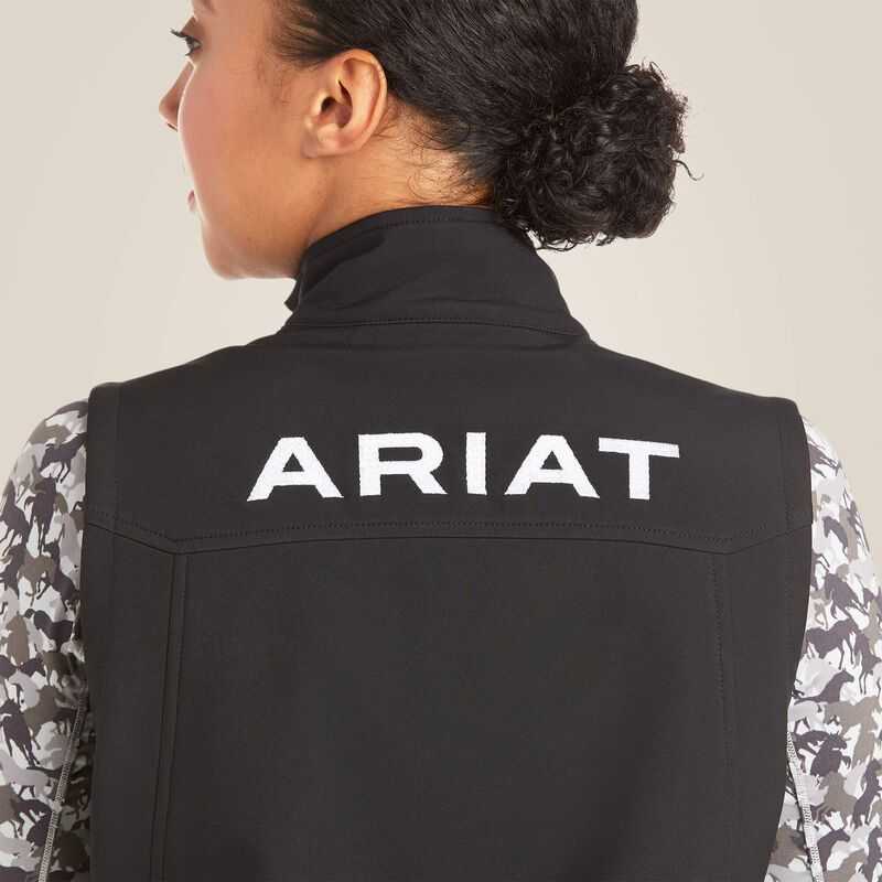 Ariat New Team Softshell Vest Black | 324YDRGKS