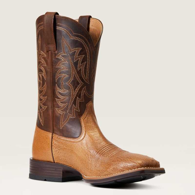 Ariat Night Life Ultra Western Boot Ranger Smooth Quill Ostrich | 347XPSMRO