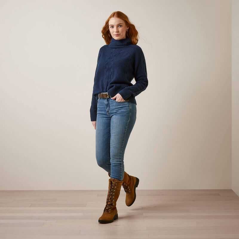 Ariat Novato Sweater Navy | 907BDFVLM