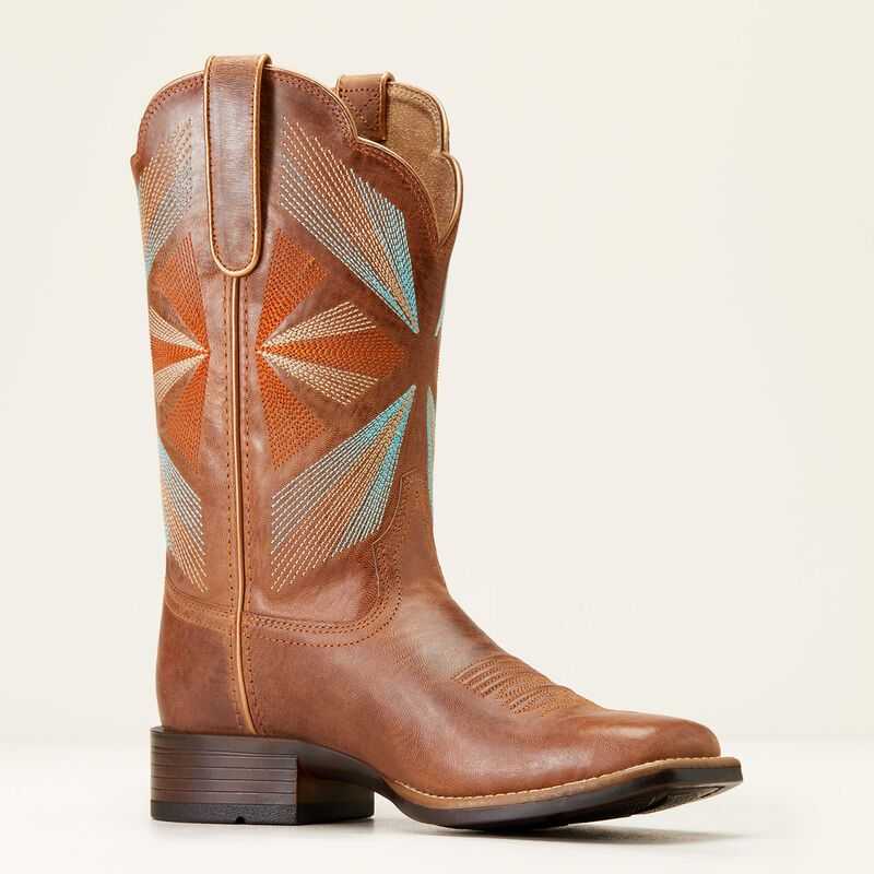 Ariat Oak Grove Western Boot Maple Glaze | 127LGEKIJ