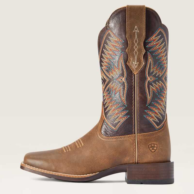 Ariat Odessa StretchFit Western Boot Brown | 176TRWVUI