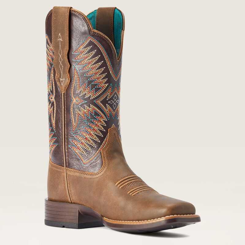 Ariat Odessa StretchFit Western Boot Brown | 176TRWVUI