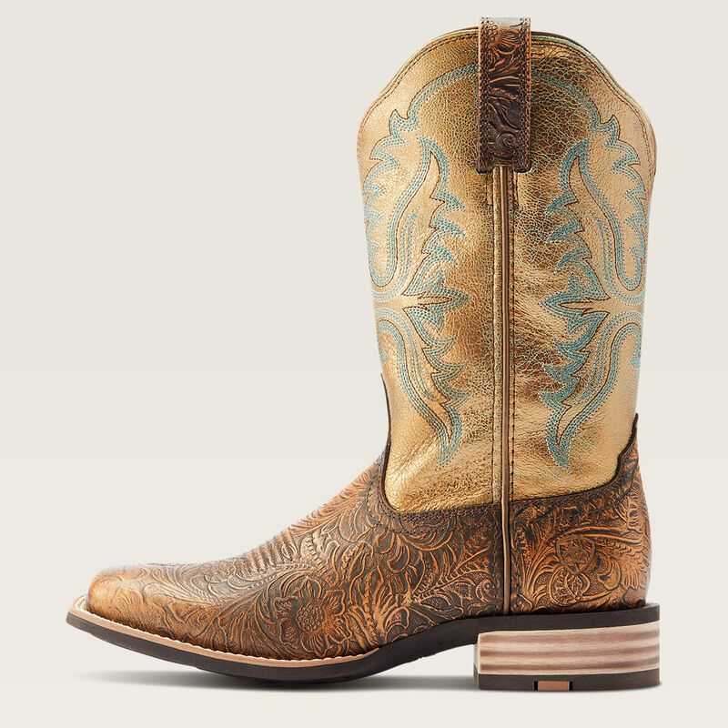 Ariat Olena Western Boot Brown | 146UNDJEZ