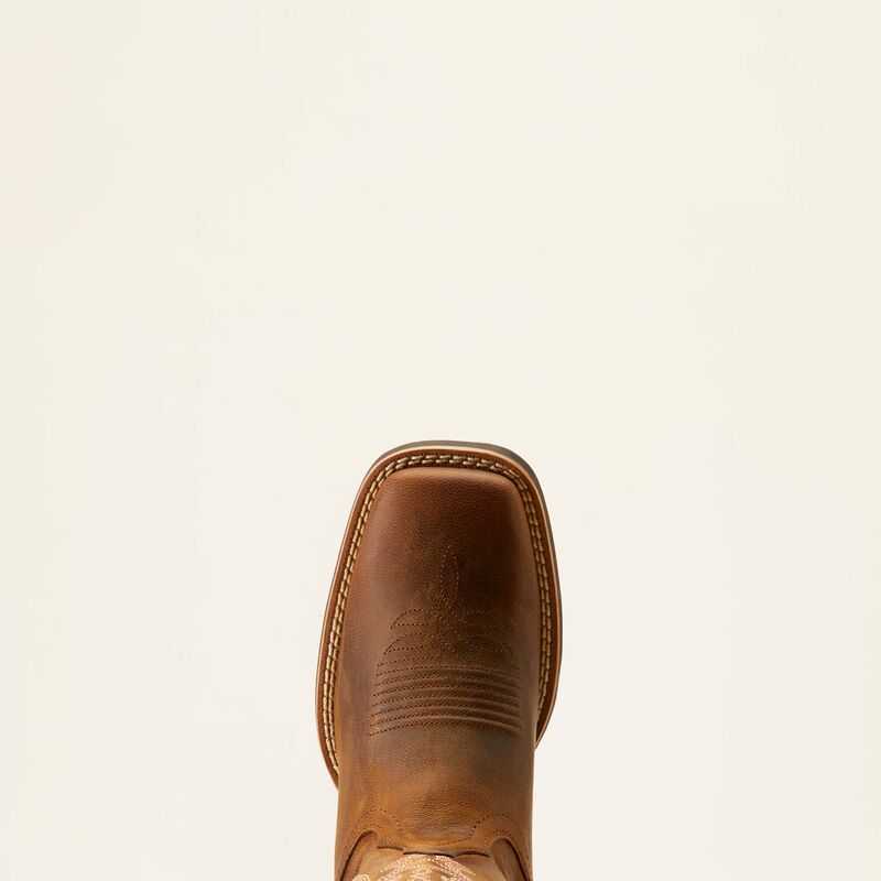 Ariat Olena Western Boot Brown | 753QGTLOC