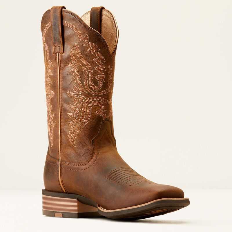 Ariat Olena Western Boot Brown | 753QGTLOC