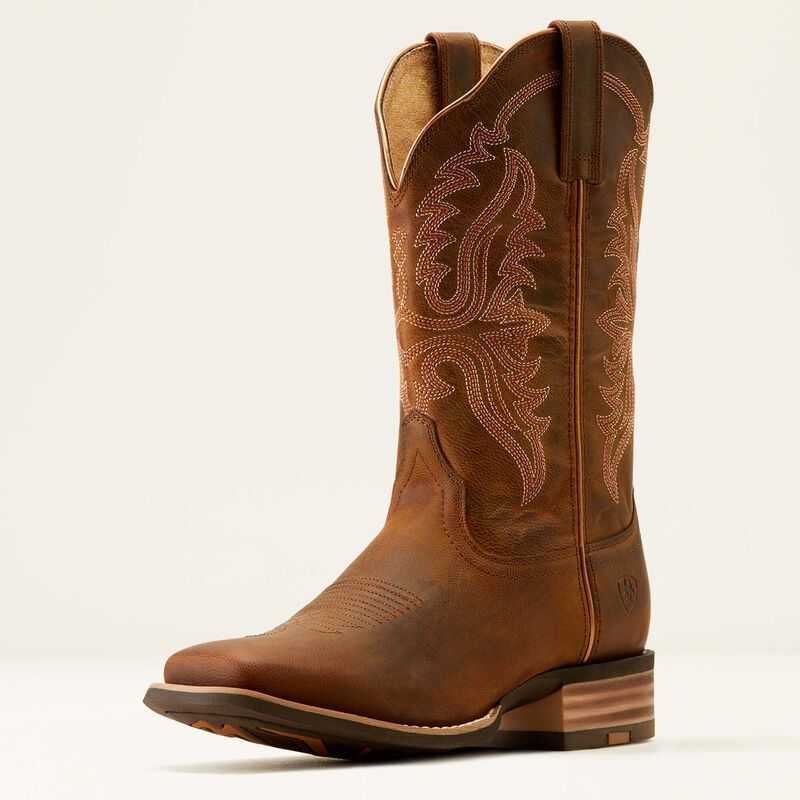 Ariat Olena Western Boot Brown | 753QGTLOC