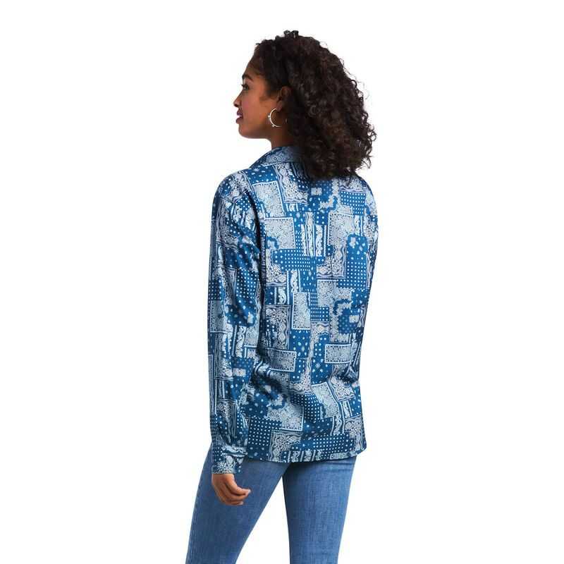 Ariat Outbound VentTEK Stretch Shirt Tile Paisley | 126WRPGTB