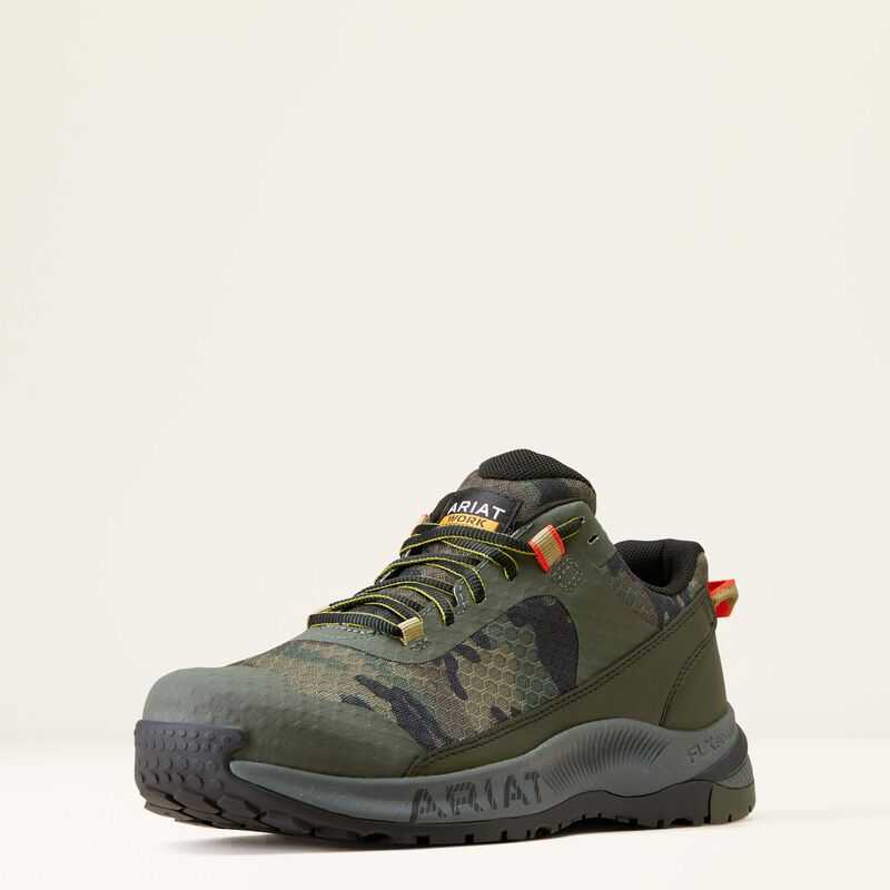 Ariat Outpace Shift Composite Toe Work Shoe Camo | 780GPZJOS