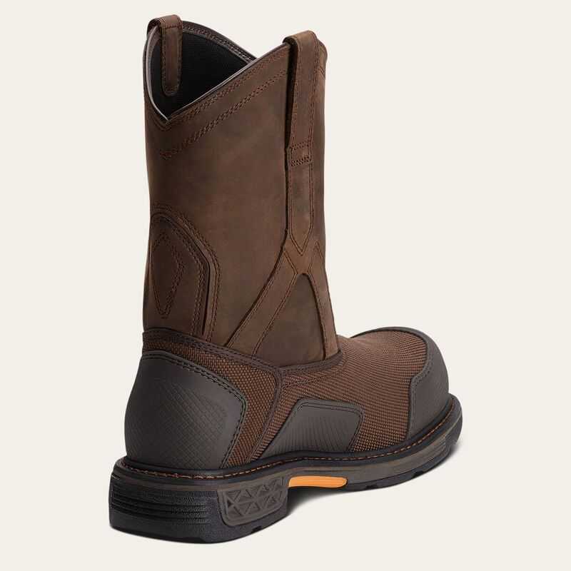 Ariat OverDrive XTR Waterproof Composite Toe Work Boot Brown | 190JLCZNQ