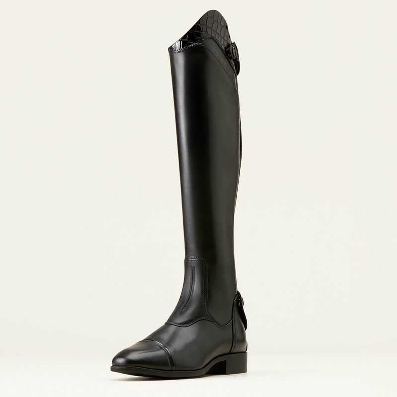 Ariat Palisade Show Tall Riding Boot Black / Black | 973FGKBZR