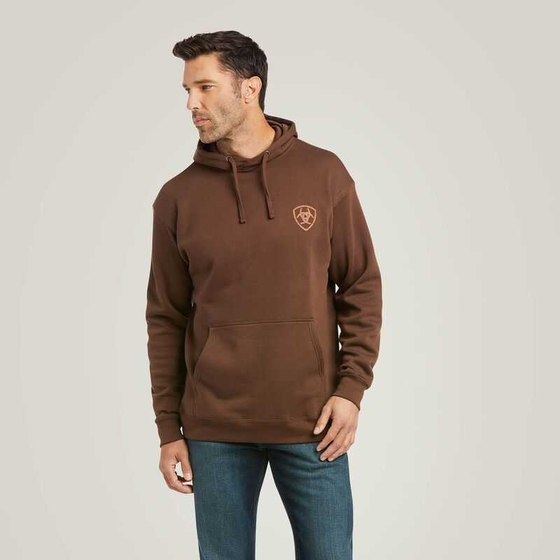 Ariat Patriot 2.0 Sweatshirt Brown / Brown | 069MSWNTZ