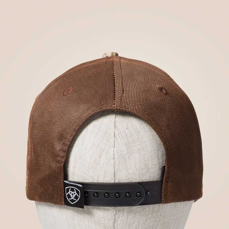 Ariat Patriot Snapback Cap Brown | 124UZKWDI