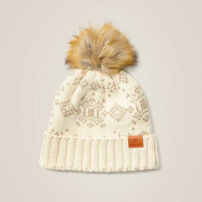 Ariat Patrona Beanie Beige | 048RZXQWJ