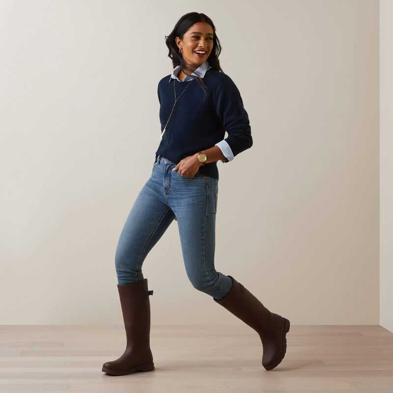 Ariat Peninsula Sweater Navy | 043NZHBGI