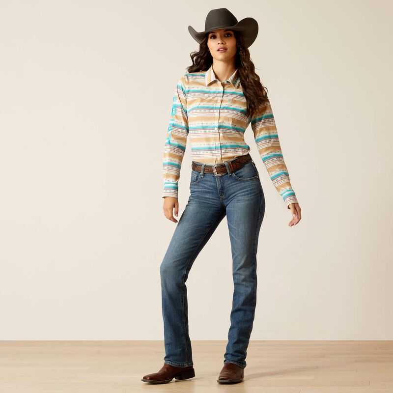 Ariat Perfect Rise Abigail Straight Leg Jeans Toronto | 506DPNHZM