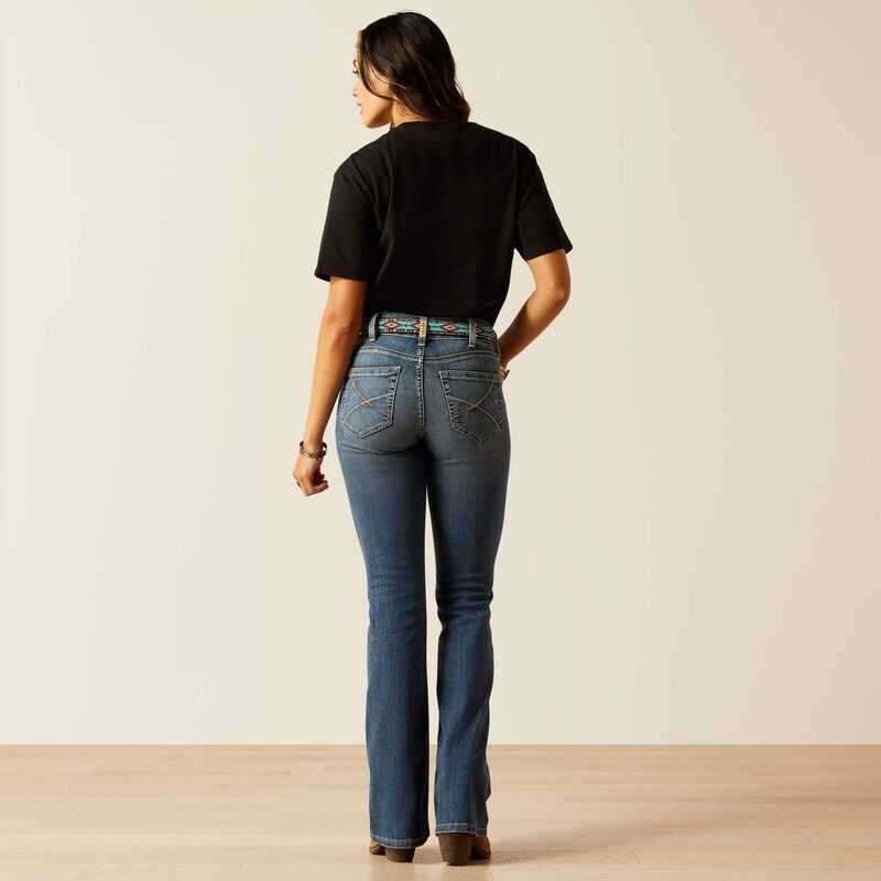 Ariat Perfect Rise Chopped Ella Boot Cut Toronto | 071GLHPNQ