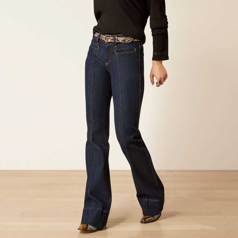 Ariat Perfect Rise Lennon Slim Trouser Jeans Rinse | 908TJCBFU