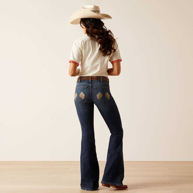 Ariat Perfect Rise Paulina Flare Florida | 362LEVNTU