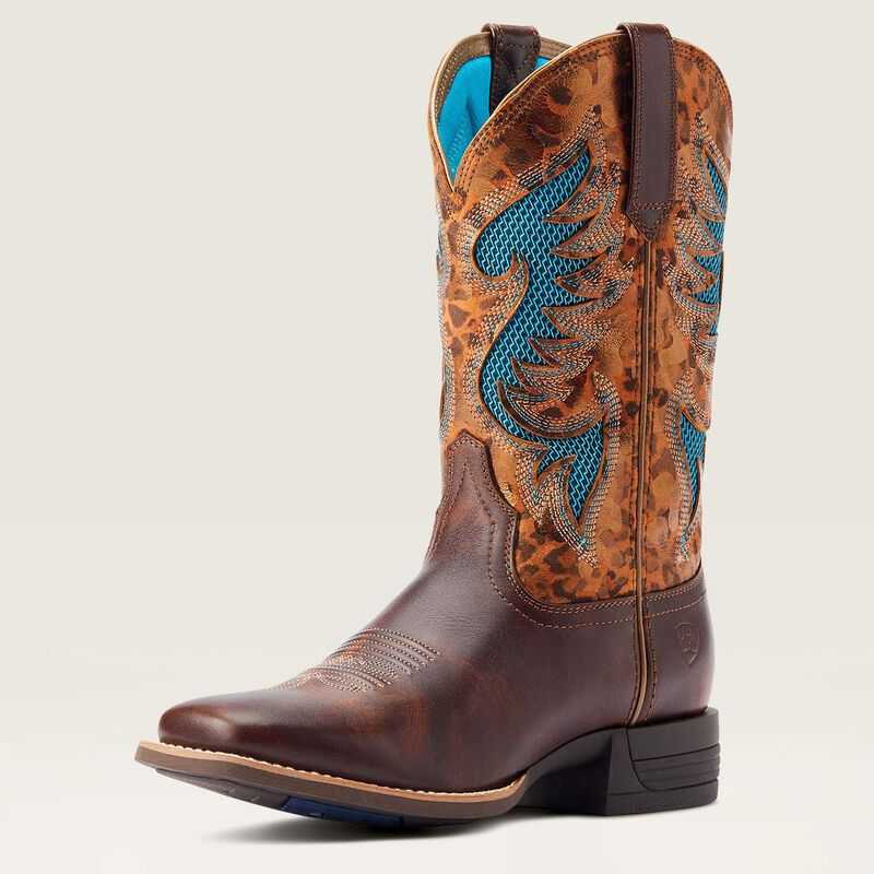 Ariat Pinto VentTEK 360 Western Boot Brown | 613UQWJRY