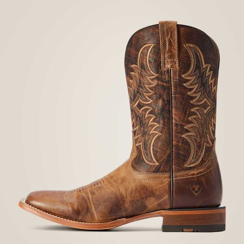 Ariat Point Ryder Western Boot Brown | 345KLCVWX