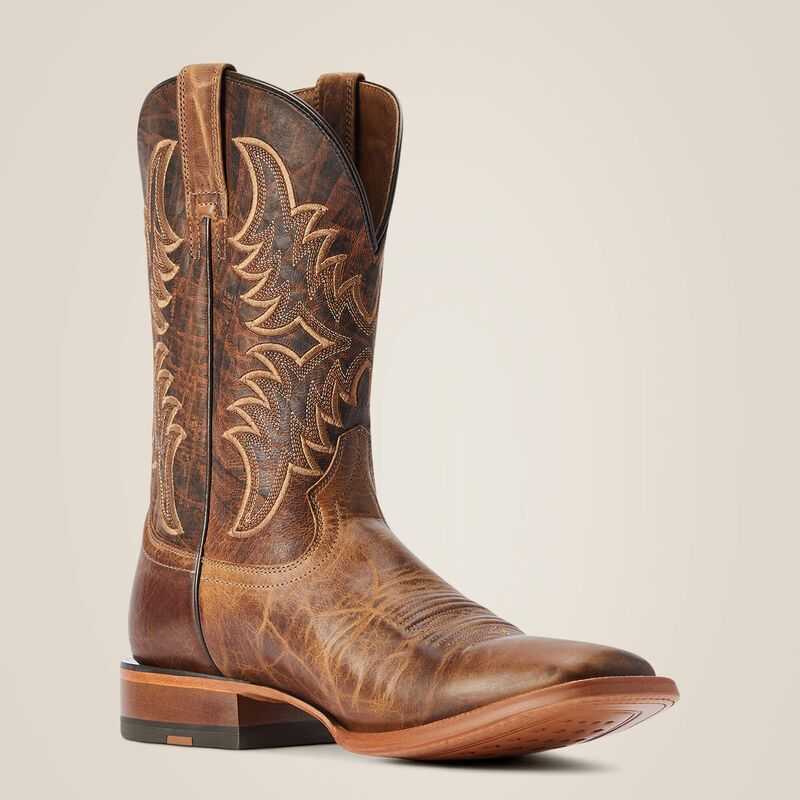 Ariat Point Ryder Western Boot Brown | 345KLCVWX