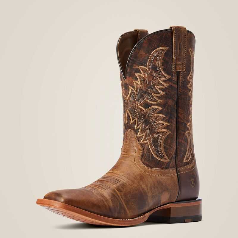 Ariat Point Ryder Western Boot Brown | 345KLCVWX