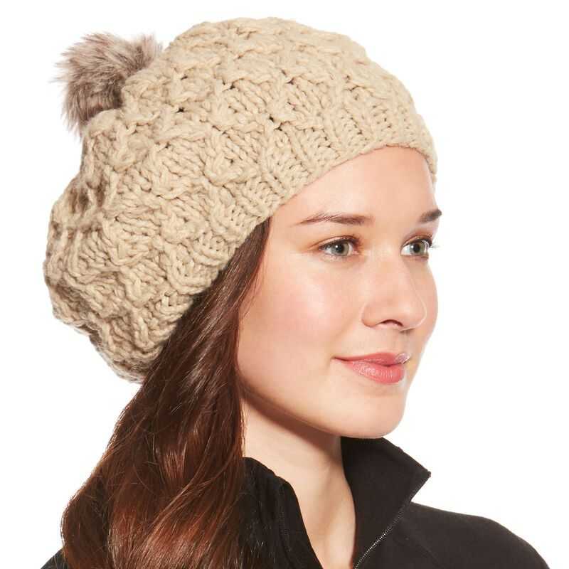 Ariat Pom Pom Hat Brown | 480OJHACY