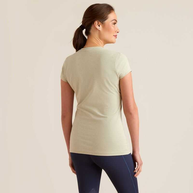 Ariat Posey T-Shirt Green | 902OJCPME