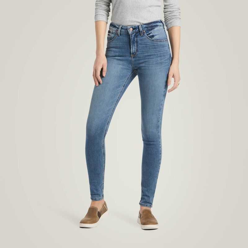 Ariat Premium High Rise Skinny Jean Stretch Asmu Cameroon | 918WBPYKU