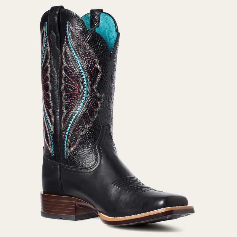 Ariat PrimeTime Western Boot Black | 734YBSVGD