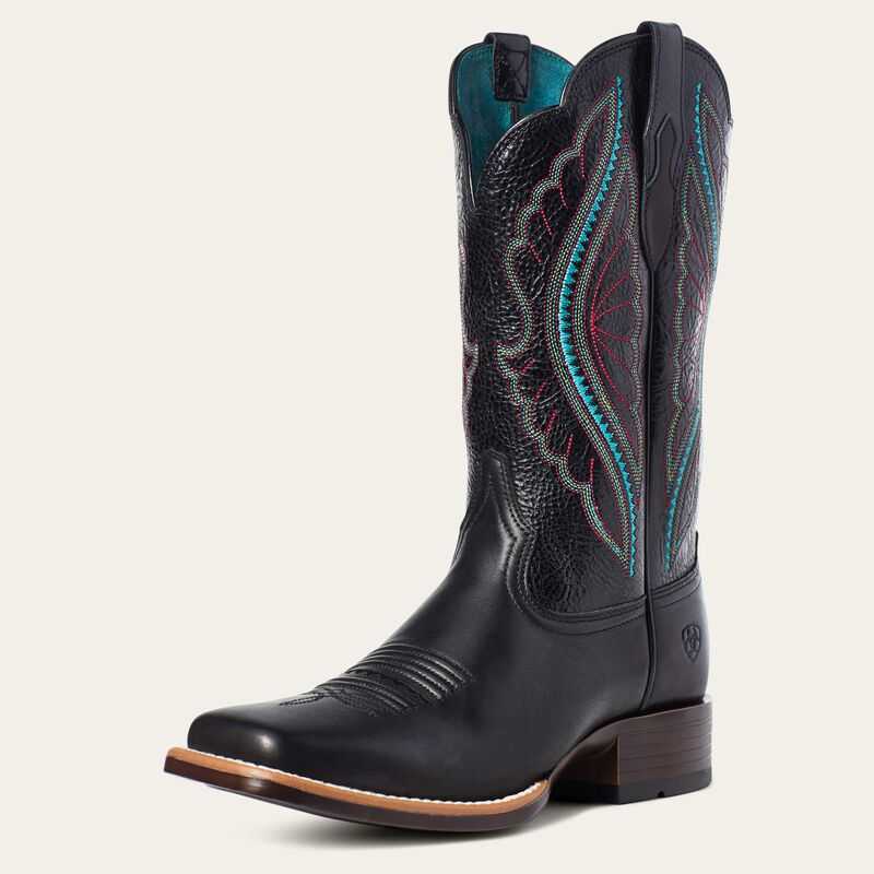 Ariat PrimeTime Western Boot Black | 734YBSVGD