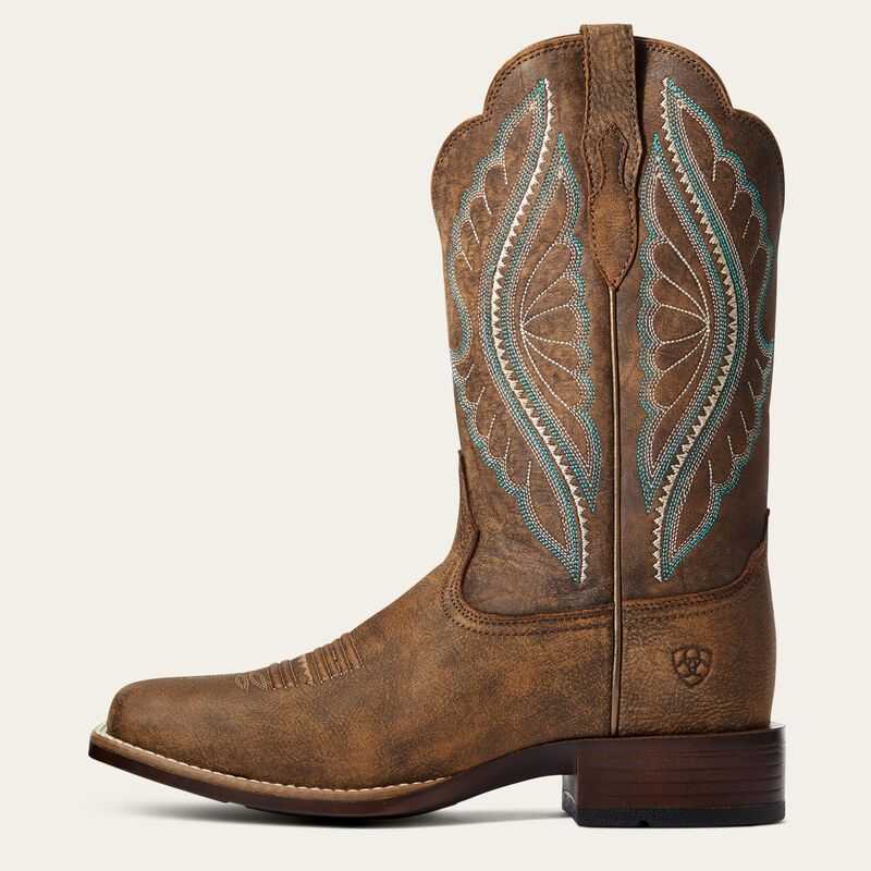 Ariat PrimeTime Western Boot Brown | 803LZKTIM