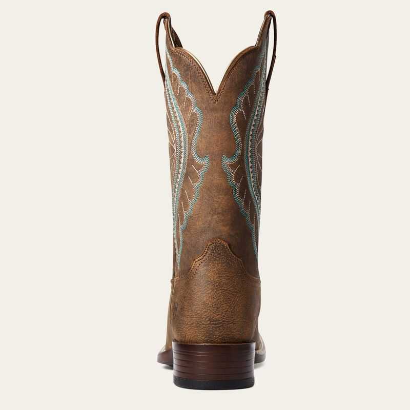 Ariat PrimeTime Western Boot Brown | 803LZKTIM