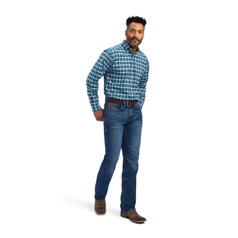 Ariat Pro Series Brantleigh Stretch Classic Fit Shirt Jelly Bean | 987IBRTSL