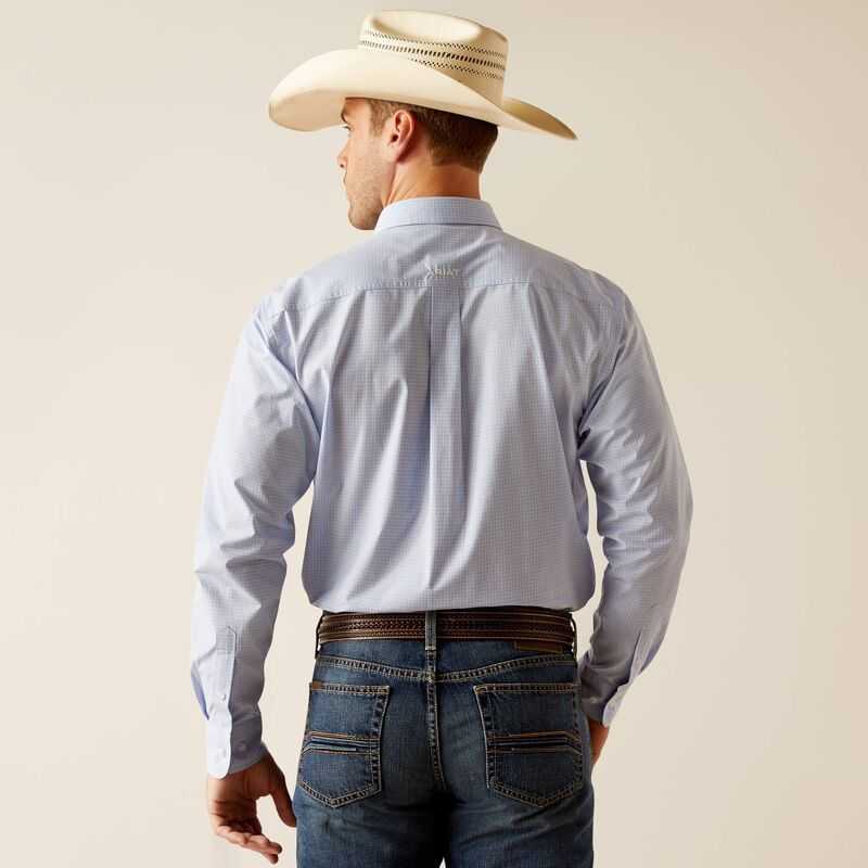 Ariat Pro Series Dabney Classic Fit Shirt Light Blue | 076CQPOHA