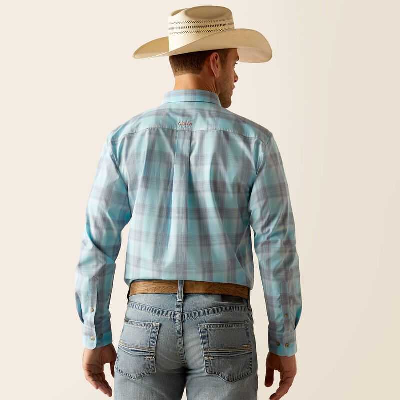 Ariat Pro Series Kane Classic Fit Shirt Blue | 964NKSQUJ