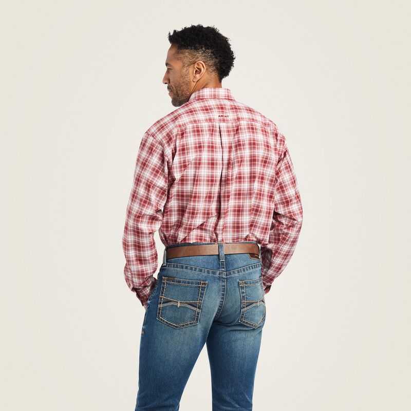 Ariat Pro Series Keegan Stretch Classic Fit Shirt Samba | 058QYVODC