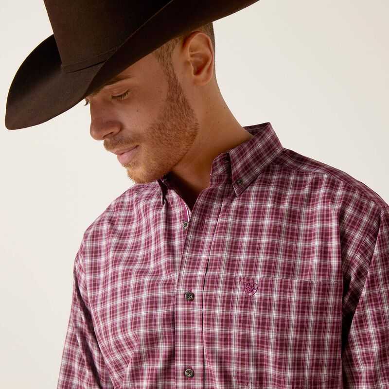 Ariat Pro Series Shepherd Classic Fit Shirt White | 409XZRIHD