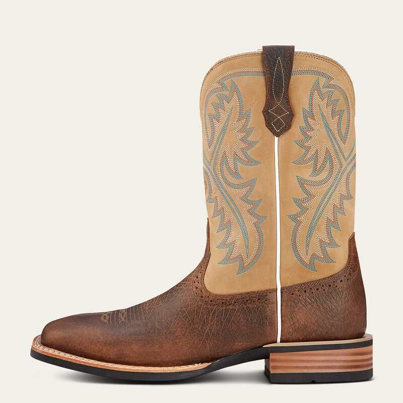 Ariat Quickdraw Western Boot Tumbled Bark | 062NCLZHP