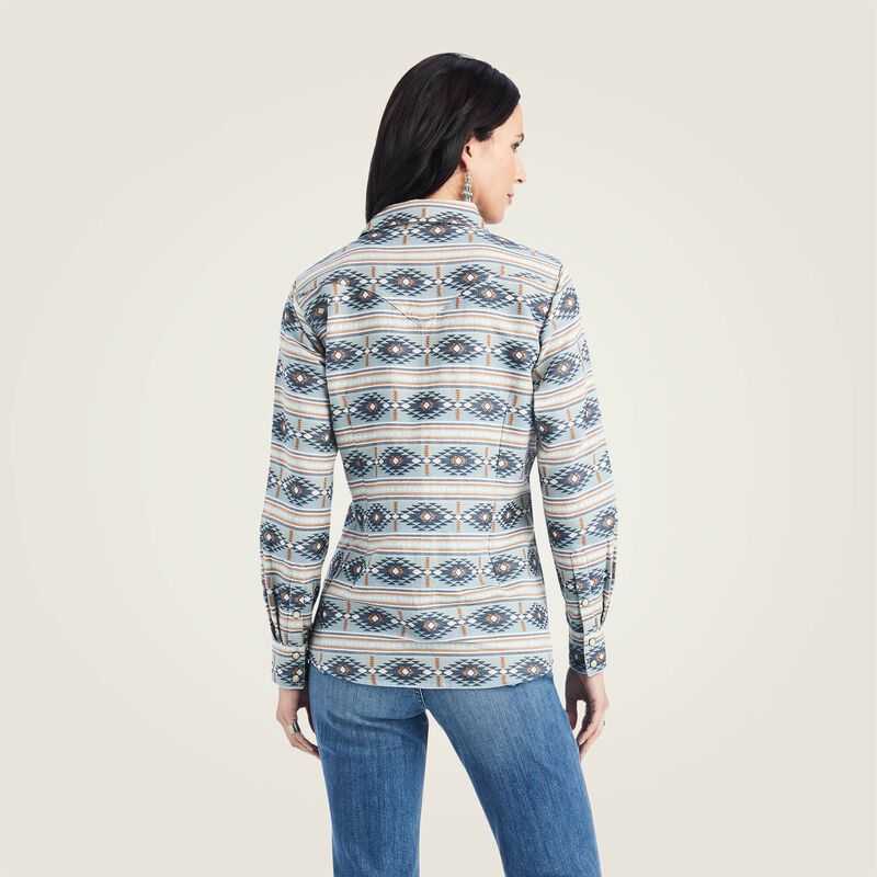 Ariat REAL Creekside Shirt Creekside Jacquard | 037FDNLGB