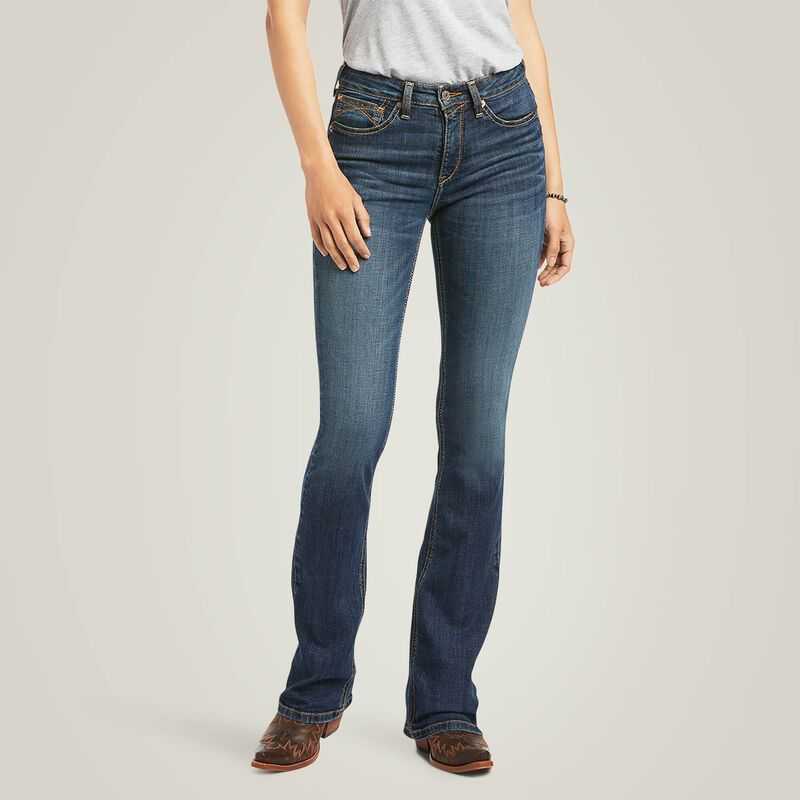 Ariat R.E.A.L. High Rise Fernanda Boot Cut Jean Arkansas | 845YEMZPF