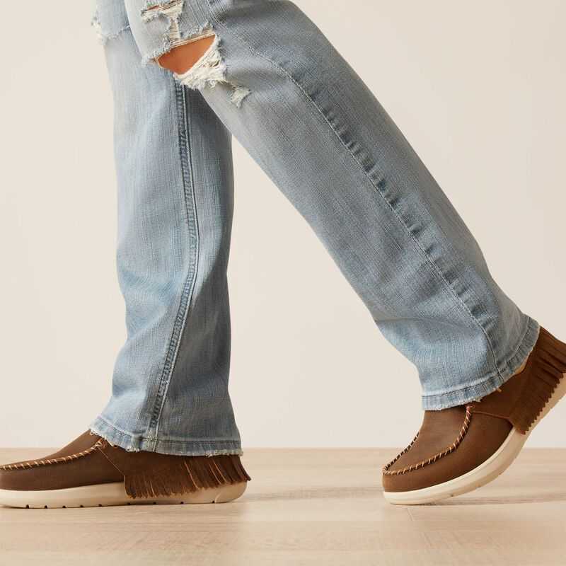 Ariat R.E.A.L. Low Rise Lucy Straight Jean Colorado | 680FVOKIZ